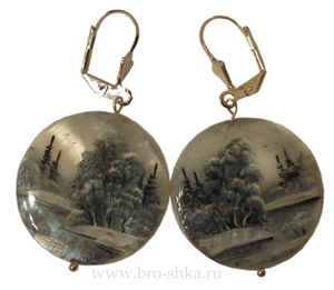 Nacre earrings 23011314