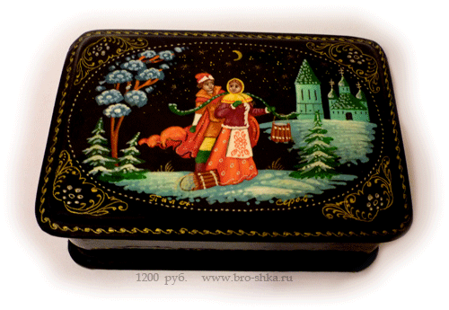 Шкатулка Палех 230113415