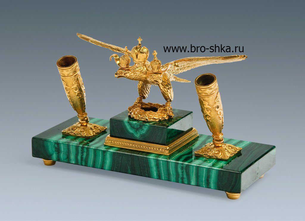 Подставка под ручки с орлом